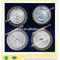 Best China supplier disc wheel carbon with blade for locomotive turbocharger